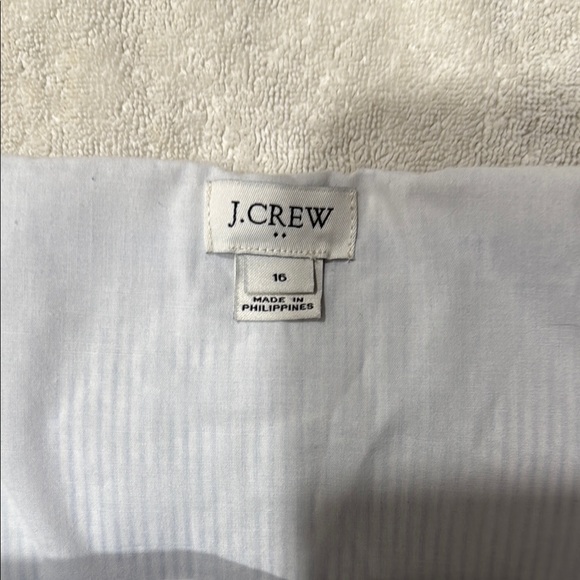 J. Crew Blue and White Buttoned Sundress - Picture 7 of 8